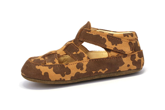 Skórzane Kapcie Dziecięce Barefoot – OBEX HELIS MuMu