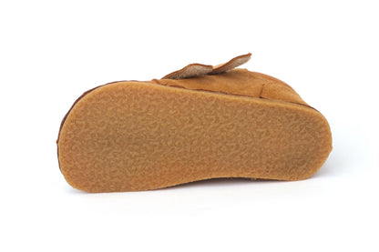 Skórzane Trzewiki Dziecięce Barefoot – OBEX Frizo Rudy