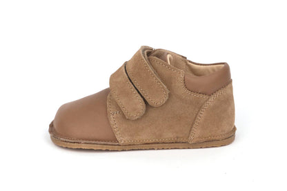 Skórzane Trzewiki Dziecięce Barefoot – OBEX Frizo Latte